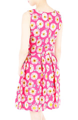 Wallflower Daisy Flare Dress - Pink