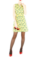 Whale of A Time! A-Line Button Down Dress