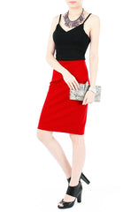 A Thousand Flirts Crop Top - Black