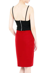 A Thousand Flirts Crop Top - Black