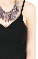 A Thousand Flirts Crop Top - Black