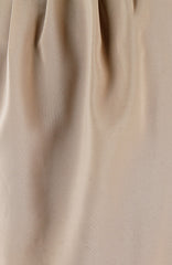 Colette Flutter Sleeve Blouse	- Latte