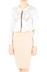 Queen Purr-Fect Cropped Cardigan