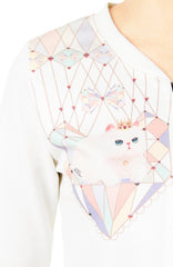 Queen Purr-Fect Cropped Cardigan