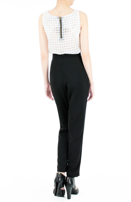 Savvy Business Pleated Trousers - Classic Black